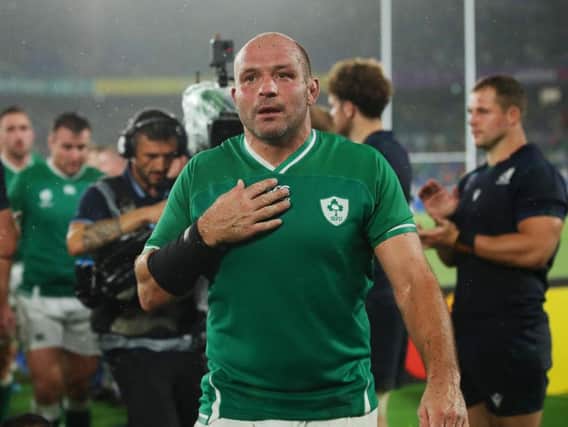 End of the road for Ireland skipper Rory Best after emphatic defeat by New Zealand in Tokyo. Pictures: Getty Images