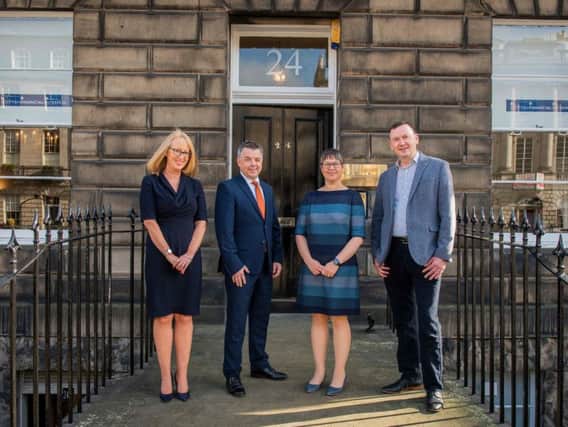 From left: Sue Dawe, Philip Grant, Vida Rudkin and Anthony Rafferty. Picture: Chris Watt