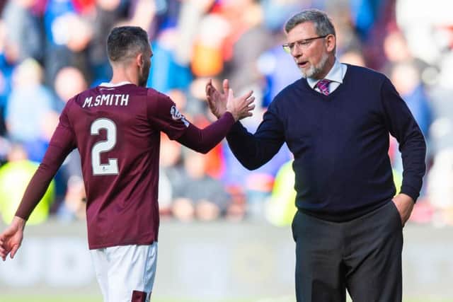 Michael Smith was excellent for Hearts. Picture: SNS