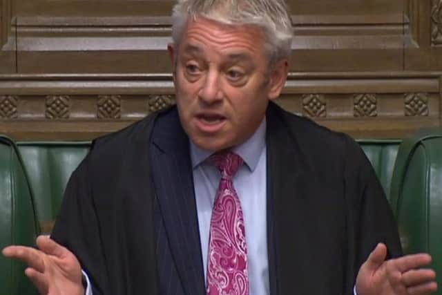 Commons Speaker John Bercow