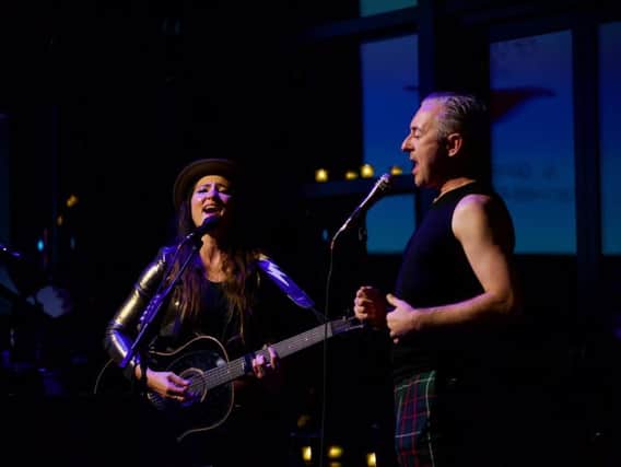 KT Tunstall and Alan Cumming joined forces to promote The Quaich Project at a fundraising gala on Broadway.