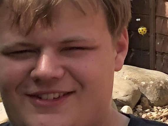 The 19-year-old motorcyclist died when his motorbike crashed into a car outside RAF Croughton in Northamptonshire on August 27 - where signs have since been put up to "drive on the left".