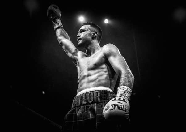 Josh Taylor celebrates his points win over Ivan Baranchyk. Picture: Paul Devlin/SNS