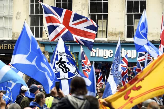 The poll survey English attitudes to the Union. Picture: Lisa Ferguson/TSPL