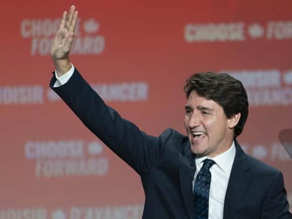 Mr Trudeau has said he was standing up for jobs, but the damage gave a boost to the Conservative Party. Picture: AFP