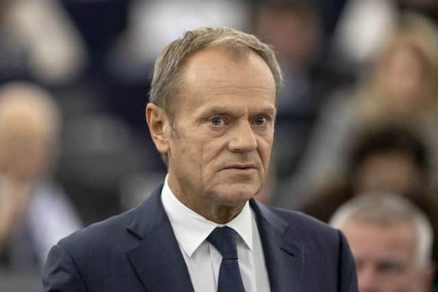 European Council president Mr Tusk said the latest request for an extension to Article 50 should be treated "in all seriousness"