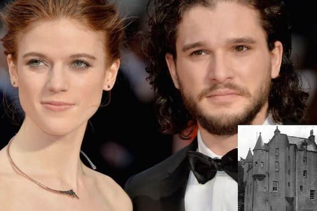 The father of Game of Thrones actress Rose Leslie has told how his famous daughter gave him money when the family's Scottish castle was repossessed.