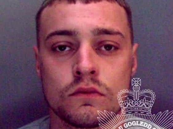 The father-of-two, who only had a provisional licence, drove Mr Eves' car around the site in the early hours of the morning of the following day, first colliding with the tent of Neil Cook and partner Megan Lazenby, who suffered minor injuries.