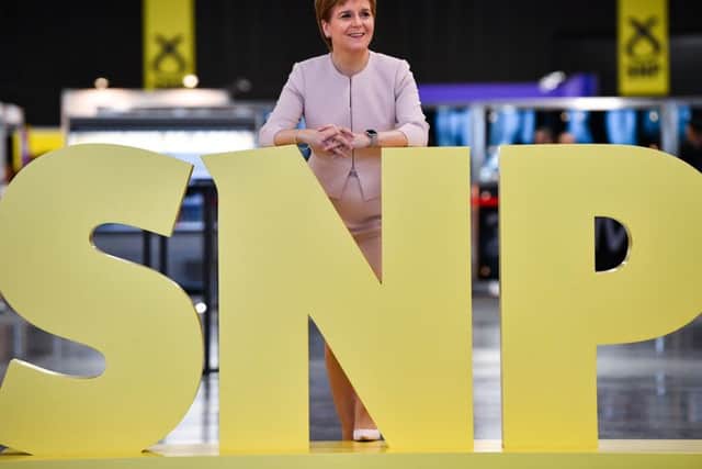 Nicola Sturgeon has said the 'overwhelming majority' of people in Scotland oppose leaving the EU, but the latest polls tell a different story (Picture: Jeff J Mitchell/Getty Images)