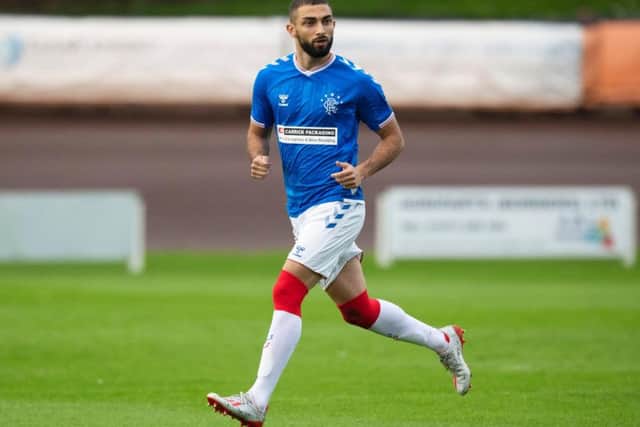 Eros Grezda is not part of the Rangers first team. Picture: SNS