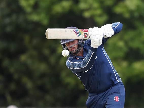 Calum MacLeod scored 39 runs but Scotland lost to Namibia. Picture: Ian MacNicol/Getty Images