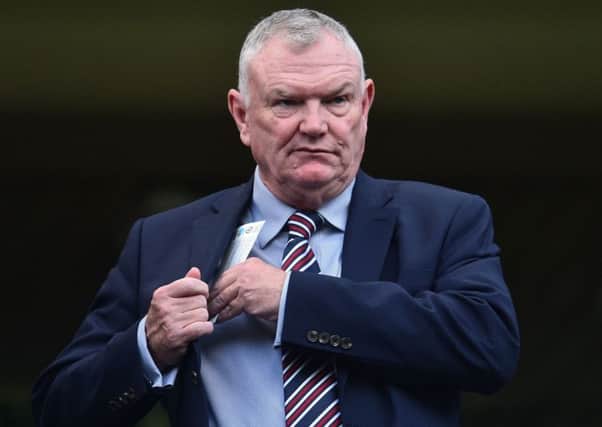 FA chairman Greg Clarke is lobbying Fifa and Uefa.  Picture: Glyn Kirk/AFP/Getty Images