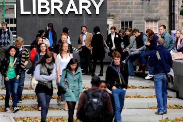 Scottish universities have described the findings as "stark and challenging". Picture:  JPIMedia