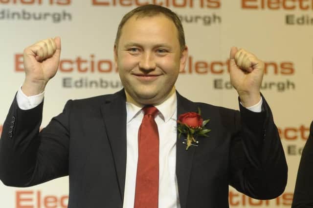 Labour MP Ian Murray following his win in the 2017 general election
