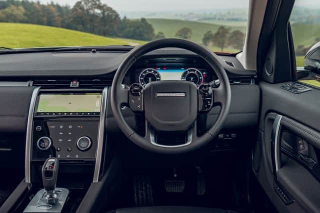 The driving console