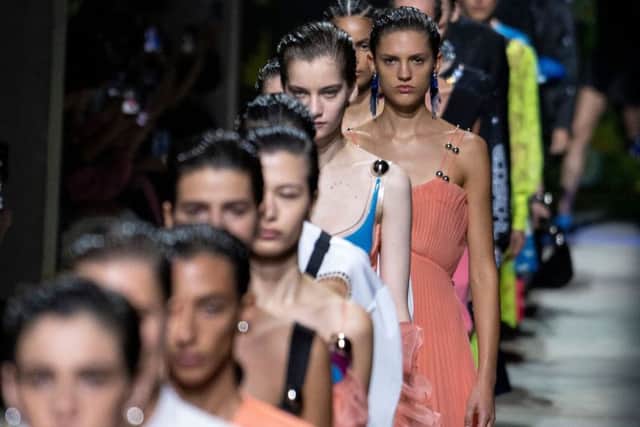 Christopher Kane's Ecosexual Spring/Summer 2020 collection at London Fashion Week in September Picture: NIKLAS HALLE'N/AFP/Getty Images)