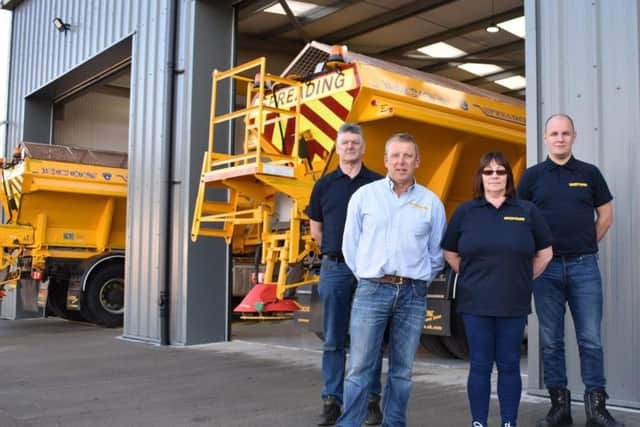 Econs Derek Rolfe, Jonathan Lupton, Janice Parlett, Scott Bell at the Scotland service hub. Picture: Contributed