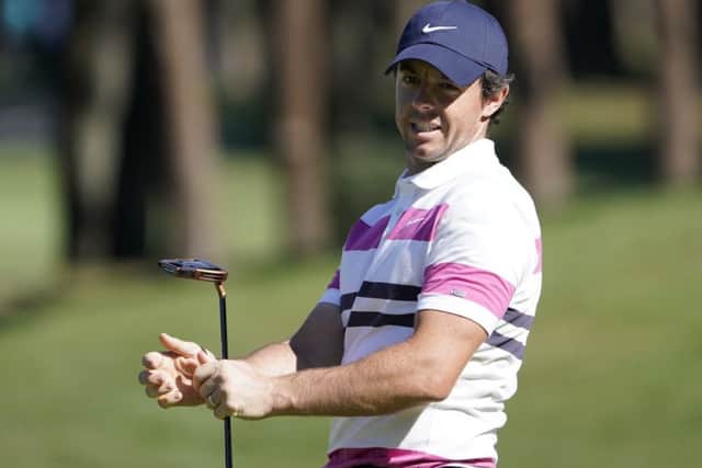 Rory McIlroy during the pro-am at the Zozo Championship. Picture: Lee Jin-man/AP