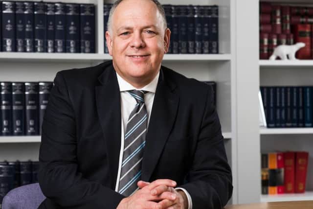 John Mulholland, president of the Law Society. Picture: Jamie Williamson