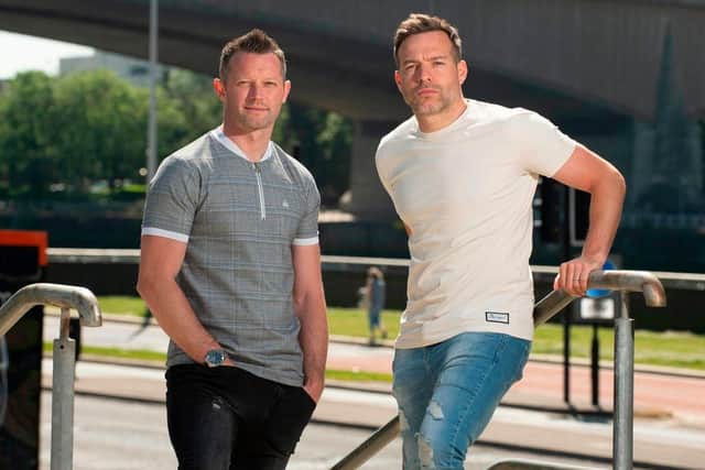 Steven Robb (left) and Mark Corcoran. Picture: contributed.