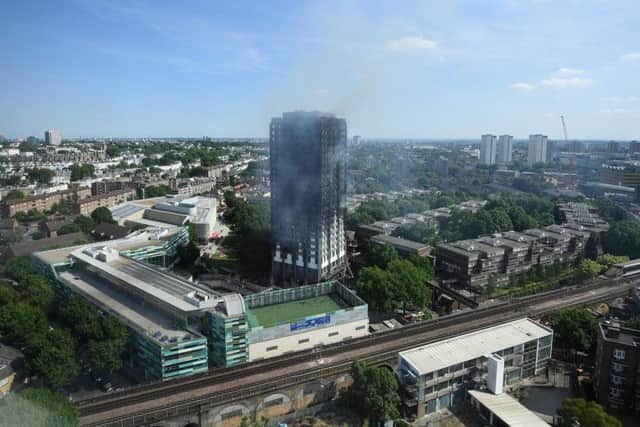 Following the fire at Grenfell Tower in 2017, which caused tragic loss of life, sellers of flatted properties have run into difficulties, says Alexander. Picture: Leon Neal/Getty Images.