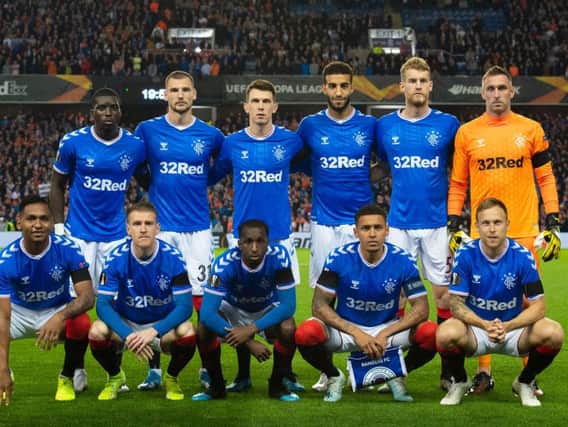 How could Rangers line up to face Porto?