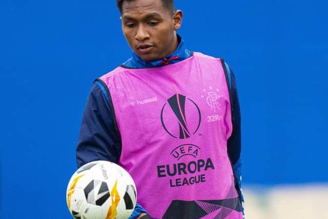 Alfredo Morelos could be set for a 'fascinating battle' with veteran Porto defender Pepe. Picture: Ross MacDonald/SNS