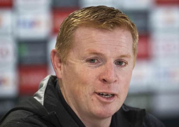 Celtic manager Neil Lennon hopes tonight's match will be 'a celebration of football,. Picture: SNS.