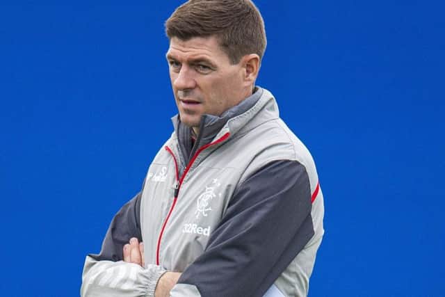 Rangers manager Steven Gerrard has backed a club call for fans to behave in Porto. Picture: Ross MacDonald/SNS
