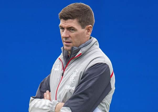 Rangers manager Steven Gerrard has backed a club call for fans to behave in Porto. Picture: Ross MacDonald/SNS