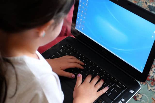 Child sex abuse crimes involving the internet or social media have soared across the UK