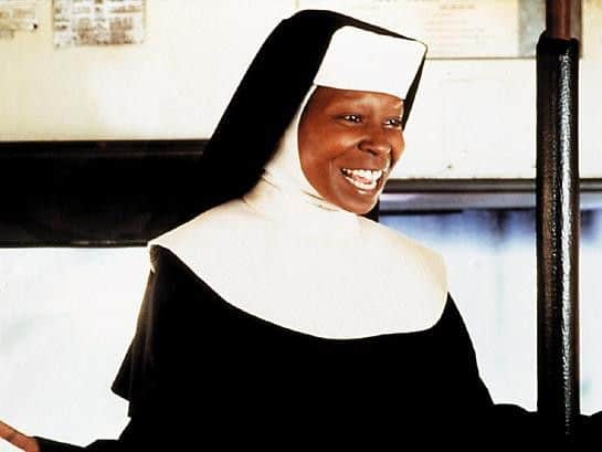 Whoopi Goldberg in her lead Sister Act role