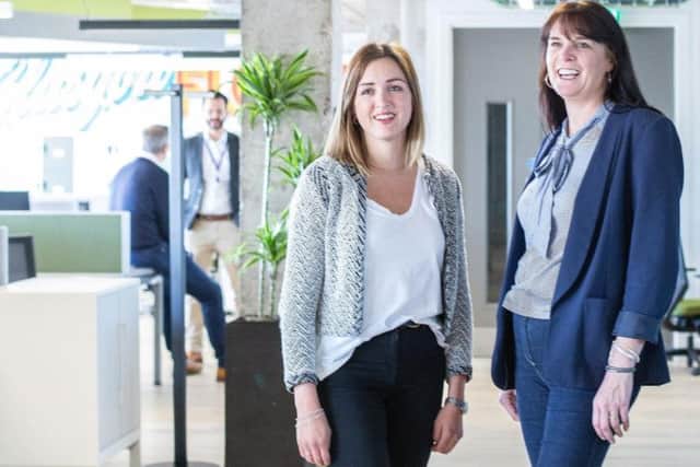 Amy Burnett, manager, KPMG Enterprise, with Catherine Burnet, senior partner, Scotland, KPMG. Picture: Contributed