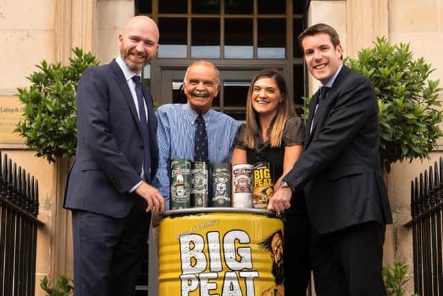 From left: Douglas Laing & Co chief executive Chris Leggat, chairman Fred Laing, director of whisky Cara Laing and finance director Danny MacLennan. Picture: Contributed