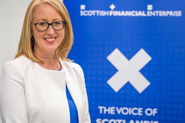 Sue Dawe, EY partner and head of financial services in Scotland, praised the 'impressive calibre' of this years winners and finalists. Picture: Chris Watt Photography.
