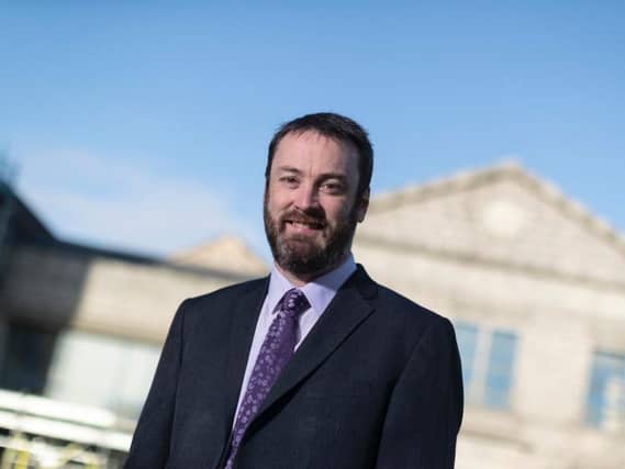Bryan Snelling joins from the Gordon Highlanders Museum. Picture: Ross Johnston/Newsline Media
