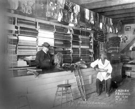 An early Hudson's Bay Company store. Picture: Provincial Archives of Alberta