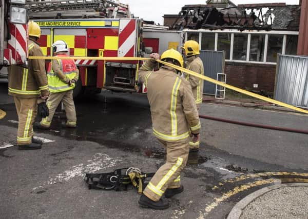 Attacks on fire crew have soared in the past year. Picture: John Devlin