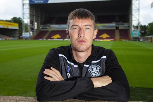 Motherwell's Chris Long began his career with Everton