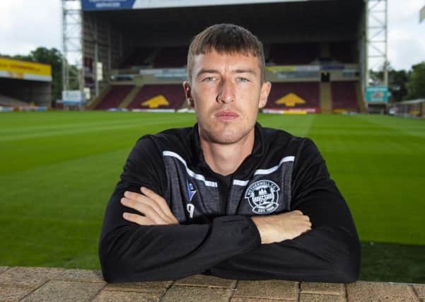 Motherwell's Chris Long began his career with Everton