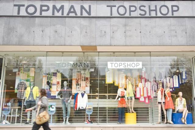 Arcadia Group, which includes Topman and Topshop, went down the CVA route. Picture: Ian Georgeson.