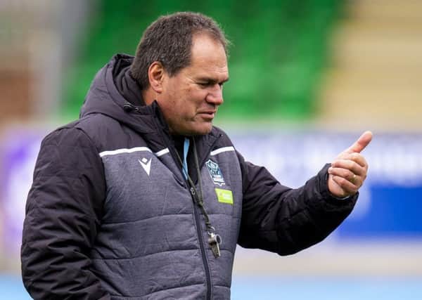Glasgow Warriors head coach Dave Rennie says he is staying until the end of the season. Picture: Ross MacDonald/SNS