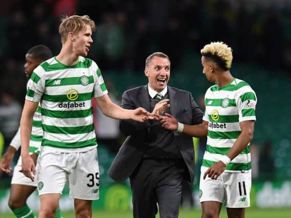 Ex-Celtic boss Brendan Rodgers is reported to be keen on Kristoffer Ajer. Picture: SNS
