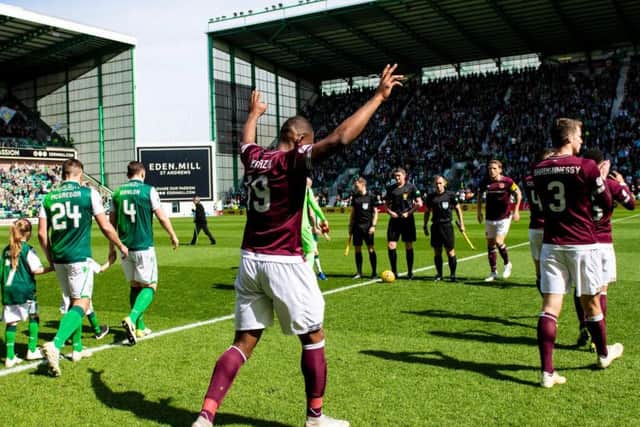 The Edinburgh clubs have struggled to sell tickets for the Betfred Cup semifinals. Picture: SNS