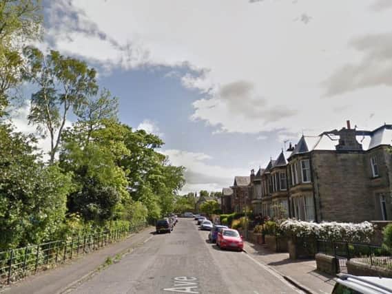 The incident reportedly took place on a street next to Portobello High School around 2.15pm yesterday. Picture: Google