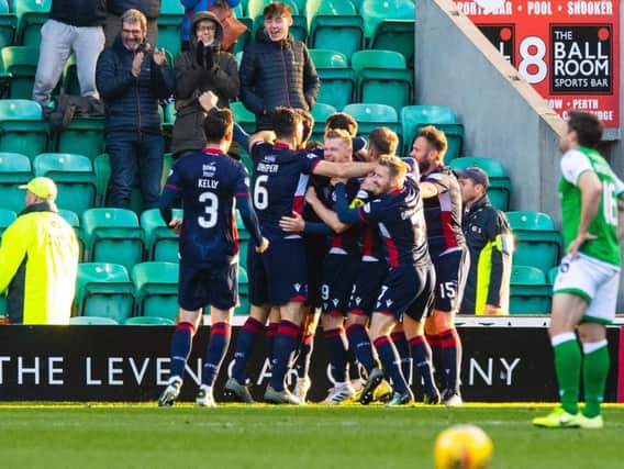 Ross County came from two behind to draw with Hibs. Picture: SNS