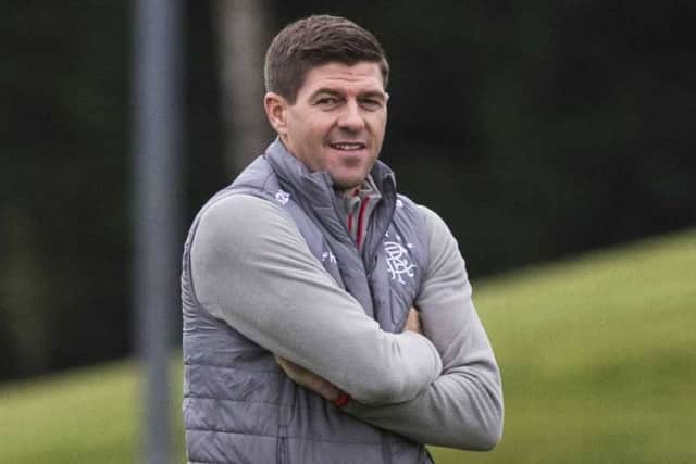 Steven Gerrard says it is hard to jump from a Thursday evening game to a Sunday lunchtime kick-off, especially if both matches are away from home. Picture: Paul Devlin/SNS