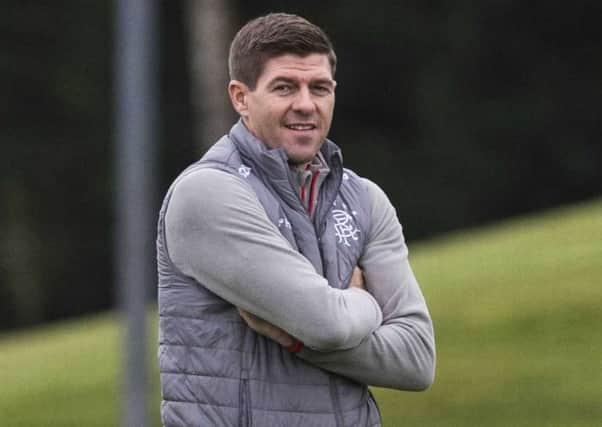 Steven Gerrard says it is hard to jump from a Thursday evening game to a Sunday lunchtime kick-off, especially if both matches are away from home. Picture: Paul Devlin/SNS
