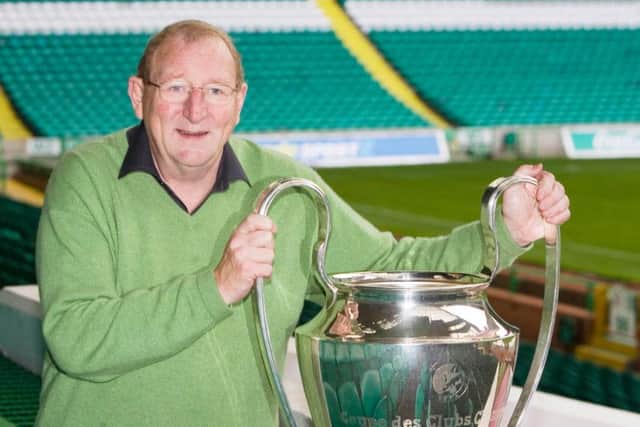 Tommy Gemmell with the European Cup trophy in 2006. Picture: SNS