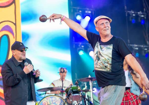 Shaun Ryder and Bez of Happy Mondays PIC: Ian Georgeson